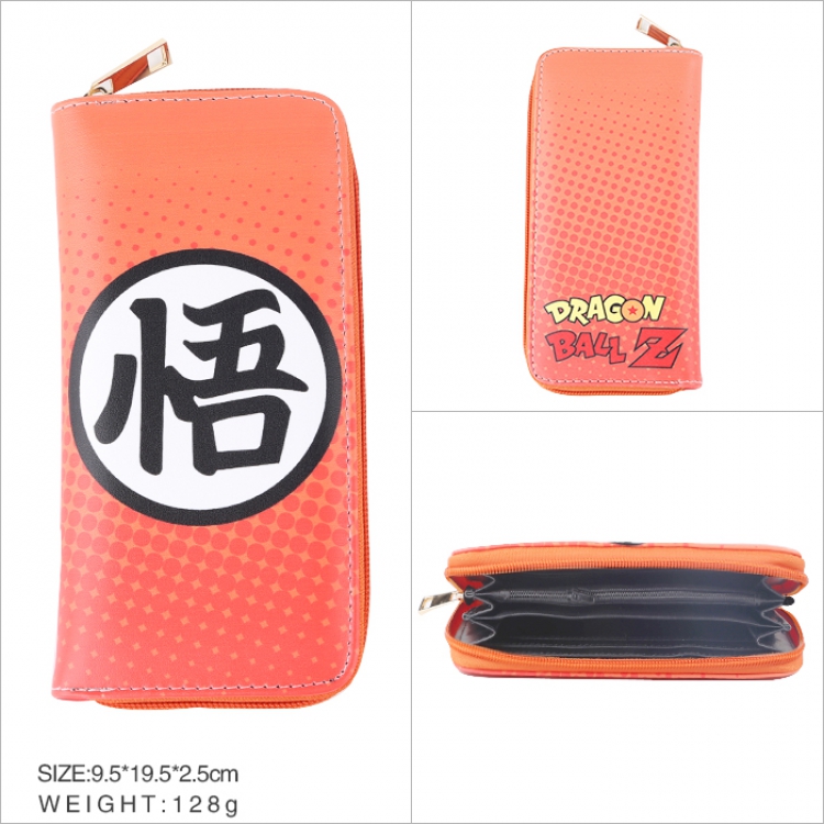 Wallet DRAGON BALL Zipper and PU Wallet