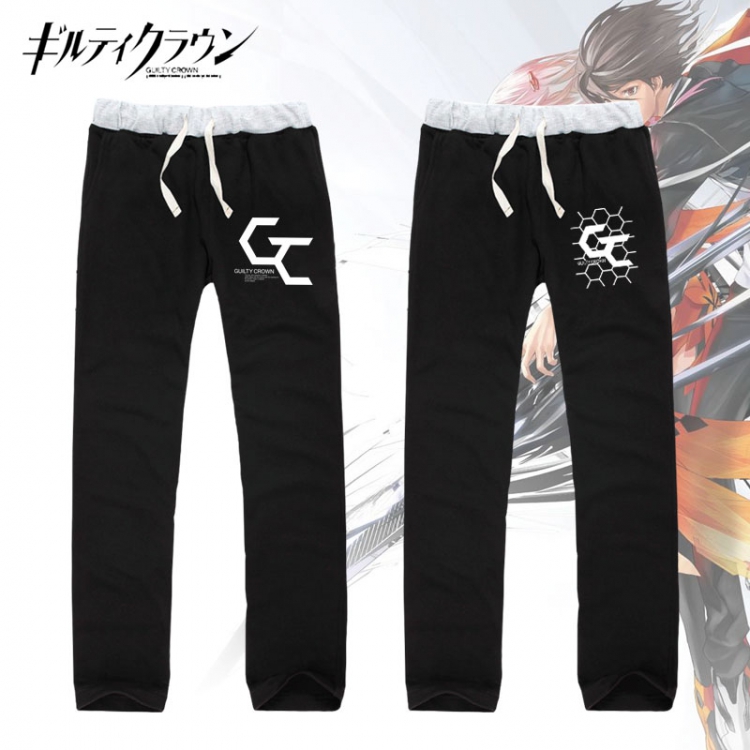 Trousers Guilty Crown Thicken S M L XL XXL XXXL