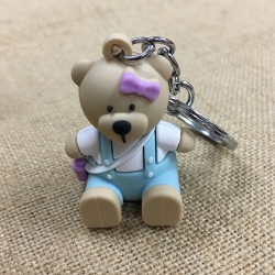 Key Chain Teddy bear Ring hold...