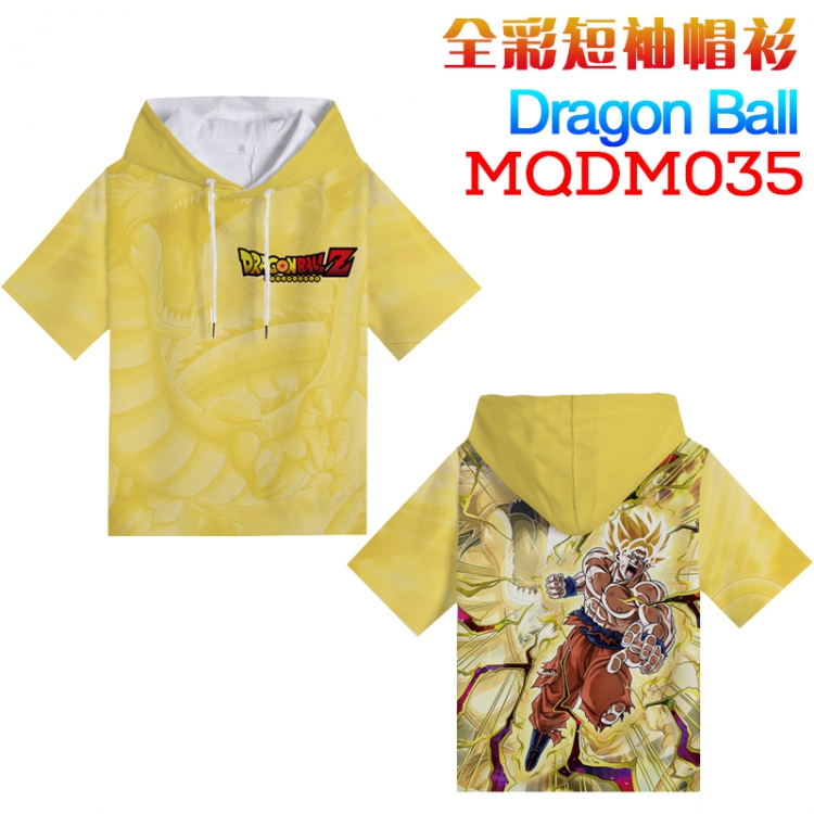 T-shirt DRAGON Ball MQDM035 BALL Double-sided M L XL XXL XXXL