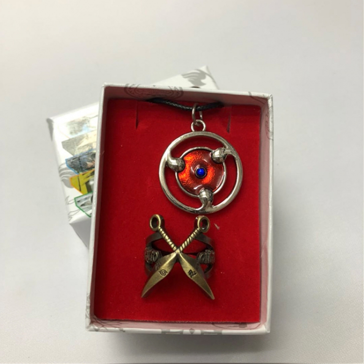 Ring Necklace Naruto Price  A Set