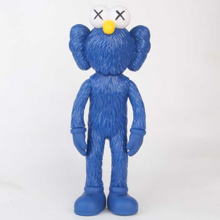 Trend doll KAWS doll bag decoration blue 30CM a box of 50