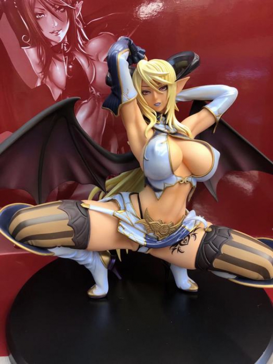 DAIKI Succubus Demon Astacia beautiful girl blue Figure ornaments