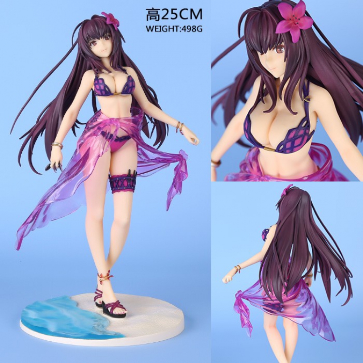 Fate stay night Scáthach FGO swimsuit Boxed Figure High 25CM a box of 18