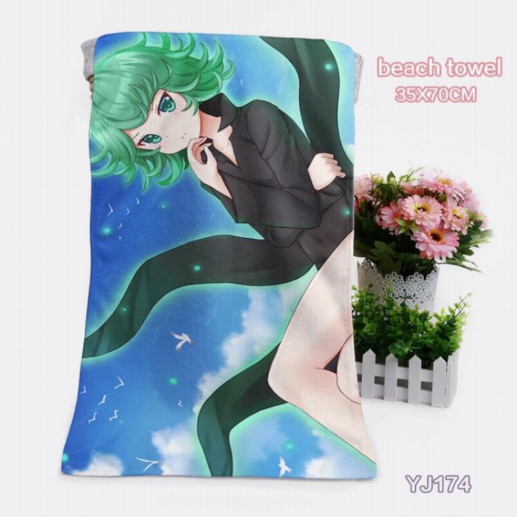 One Punch Man Anime bath towel 35X70CM YJ174