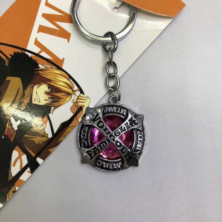 HITMAN REBORN purple gem Key Chain price for 5 pcs