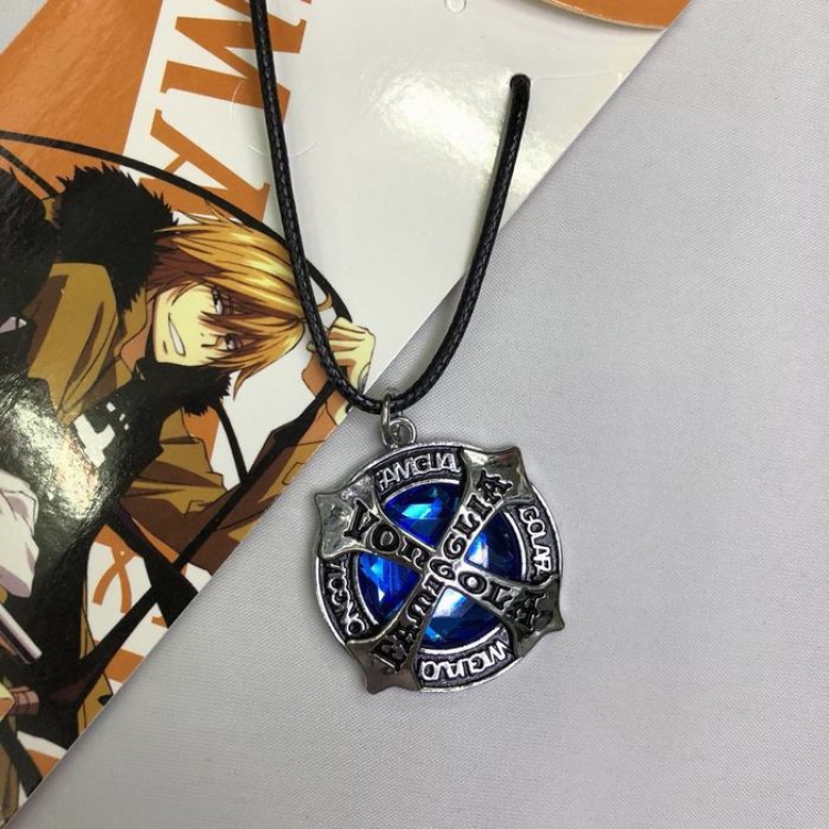 HITMAN REBORN blue gem Necklace