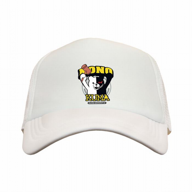 Bear white reseau Breathable Hat A style