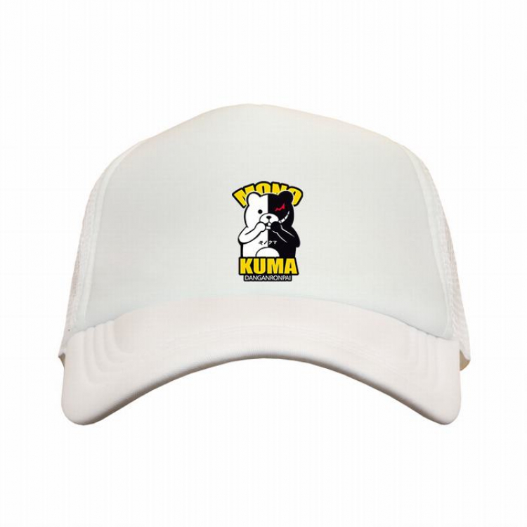 Bear white reseau Breathable Hat B style