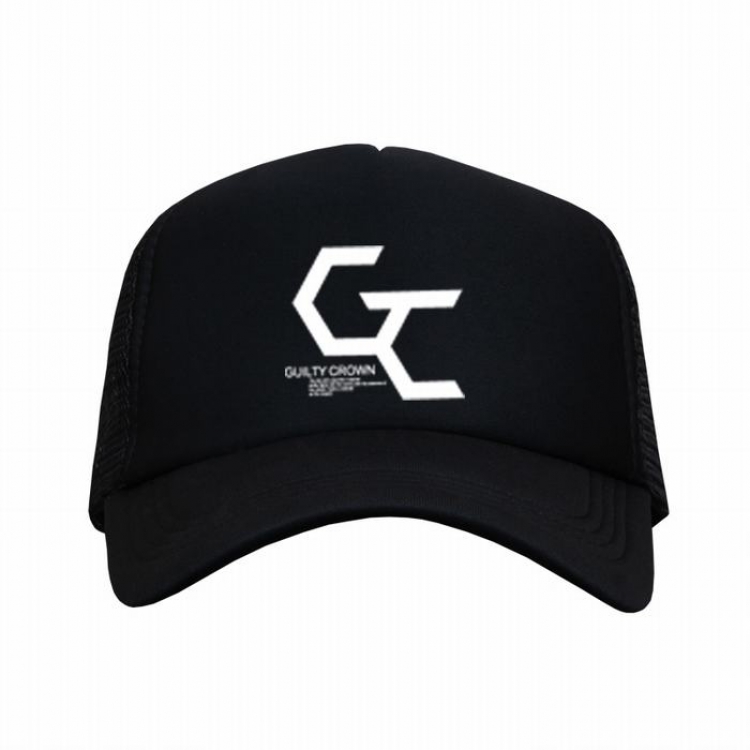 Guilty Crown Black reseau Breathable Hat