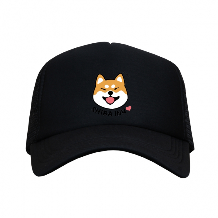 Doge Black Mesh material Sunhat