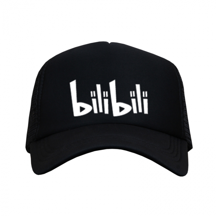 Bilibili Black Mesh material Sunhat