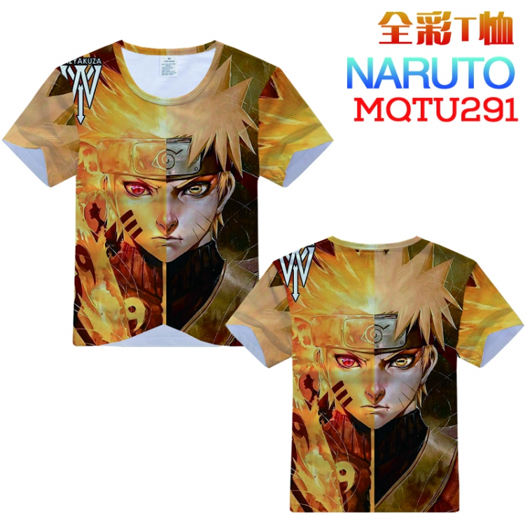 Naruto Modal Full Color Short Sleeve T-Shirt M L XL XXL XXXL MQTU291