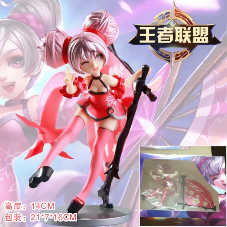 King glory Xiao Qiao Boxed Figure Decoration 14CM a box of 28