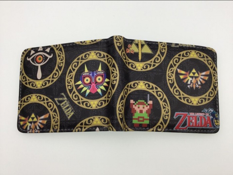 The Legend of Zelda Full Color Printing Short paragraph Wallet Purse