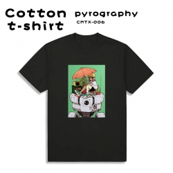 Cartoon anime Black cotton col...