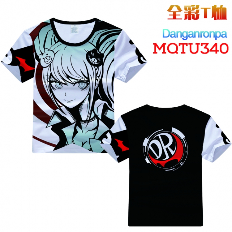 Dangan-Ronpa Full Color Printing Short sleeve T-shirt S M L XL XXL XXXL MQTU340