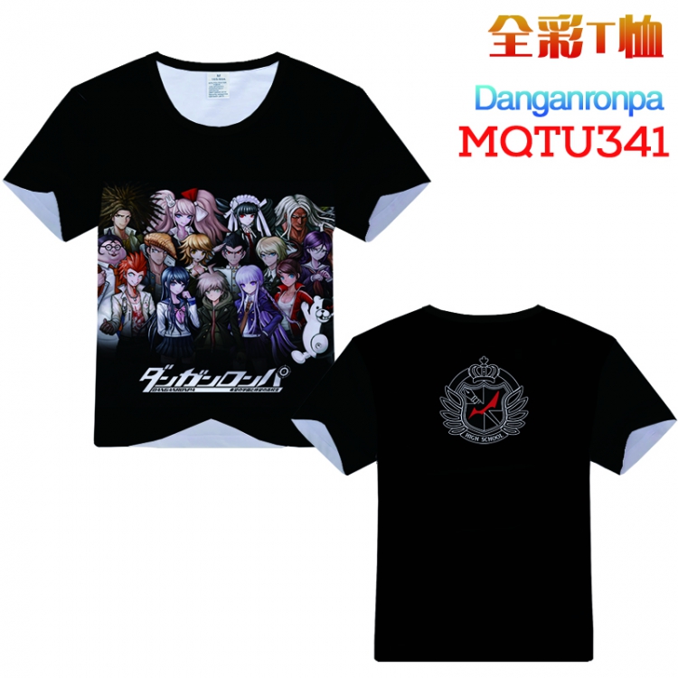 Dangan-Ronpa Full Color Printing Short sleeve T-shirt S M L XL XXL XXXL MQTU341