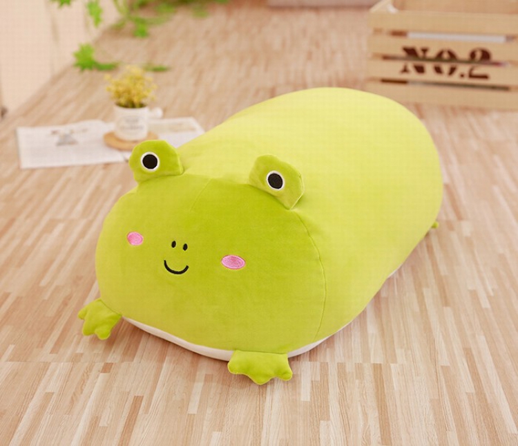 Green frog Plush toy cartoon doll cushion pillow 30CM 0.3KGS