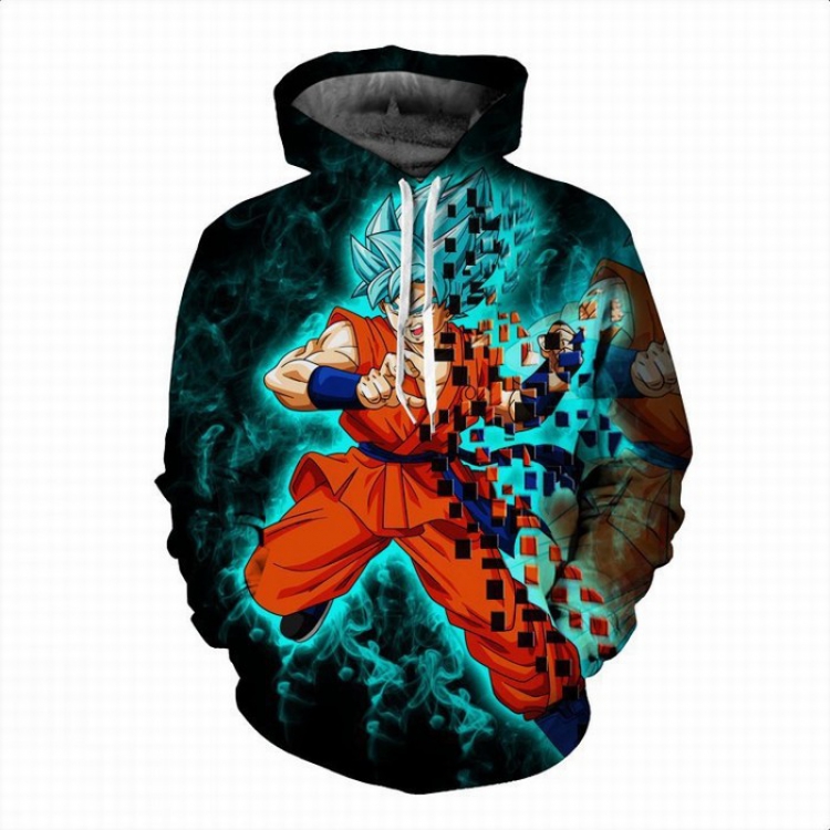 Dragon Ball Round neck pullover with hat sweater S M L XL XXL XXXL XXXXL XXXXXL preorder 3 days price for 2 pcs Style B