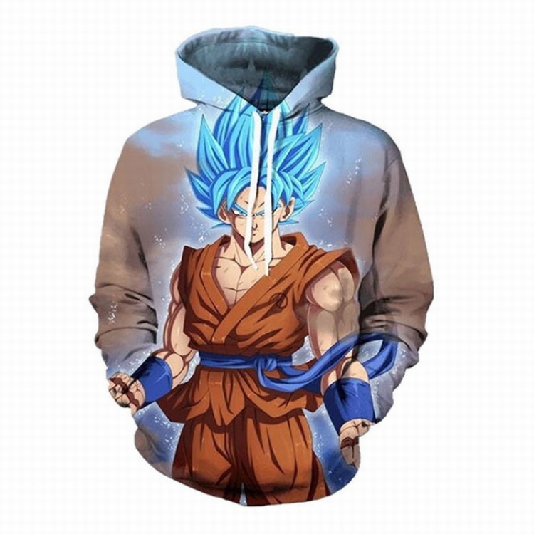 Dragon Ball Round neck pullover with hat sweater S M L XL XXL XXXL XXXXL XXXXXL preorder 3 days price for 2 pcs Style D