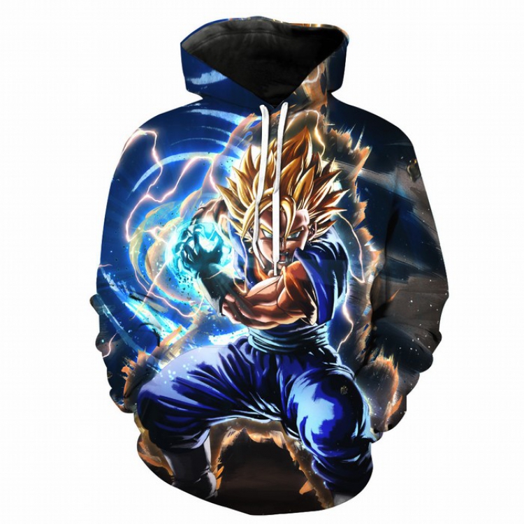 Dragon Ball Round neck pullover with hat sweater S M L XL XXL XXXL XXXXL XXXXXL preorder 3 days price for 2 pcs Style N