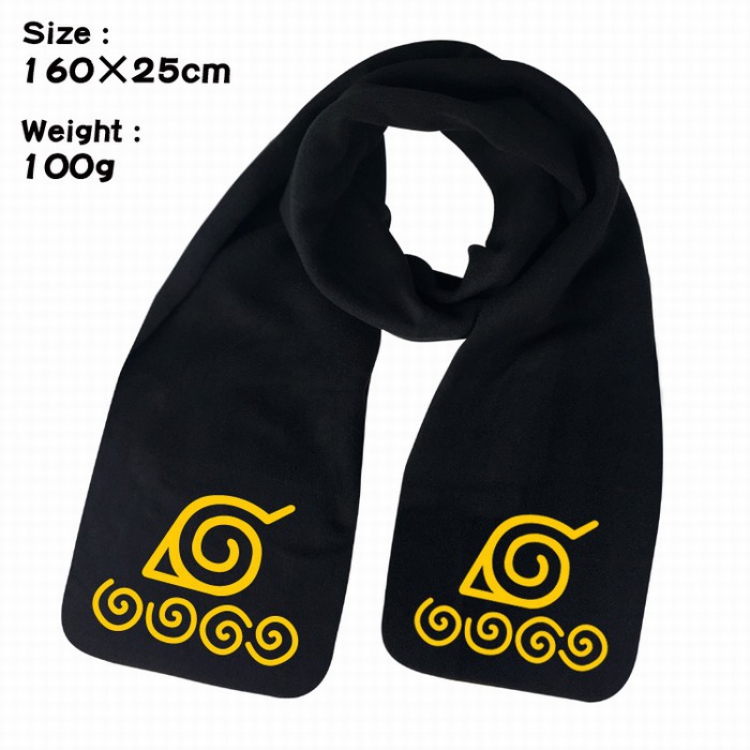 Naruto Keep warm Plush Scarf Bib 160X25CM 100G Style A