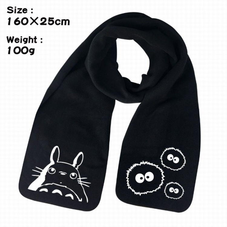 TOTORO Keep warm Plush Scarf Bib 160X25CM 100G