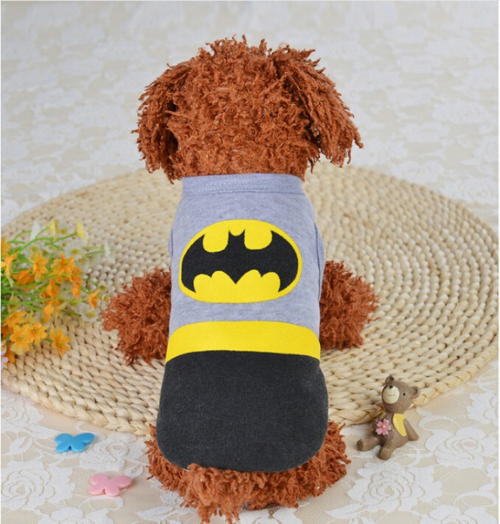 Animal pet supplies Puppy teddy vest Flannel vest Star stripes XS S M L XL price for 2 pcs