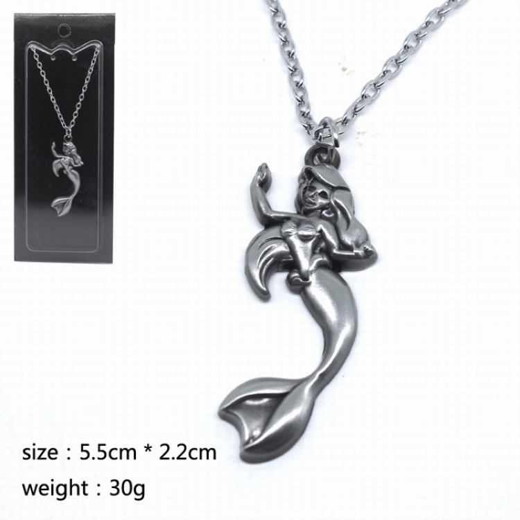 Mermaid Necklace 5.5X2.2CM 30G