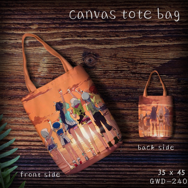 The End of School Canvas Handbag 35X45CM GWD240