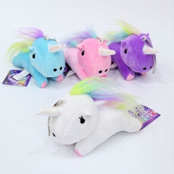 Unicorn Plush pendant keychain...