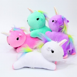 Unicorn  Plush pendant keychai...