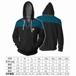 Star Trek Hoodie zipper sweate...