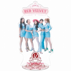 Red Velvet Acrylic Standing Pl...