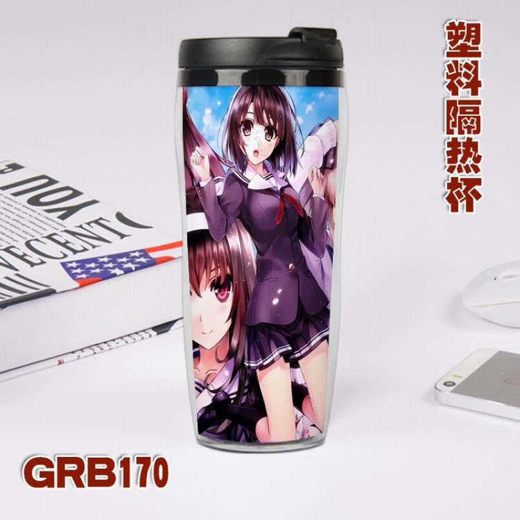 Saenai heroine no sodate kata Starbucks Leakproof Insulation cup Kettle 8X18CM 400ML GRB170