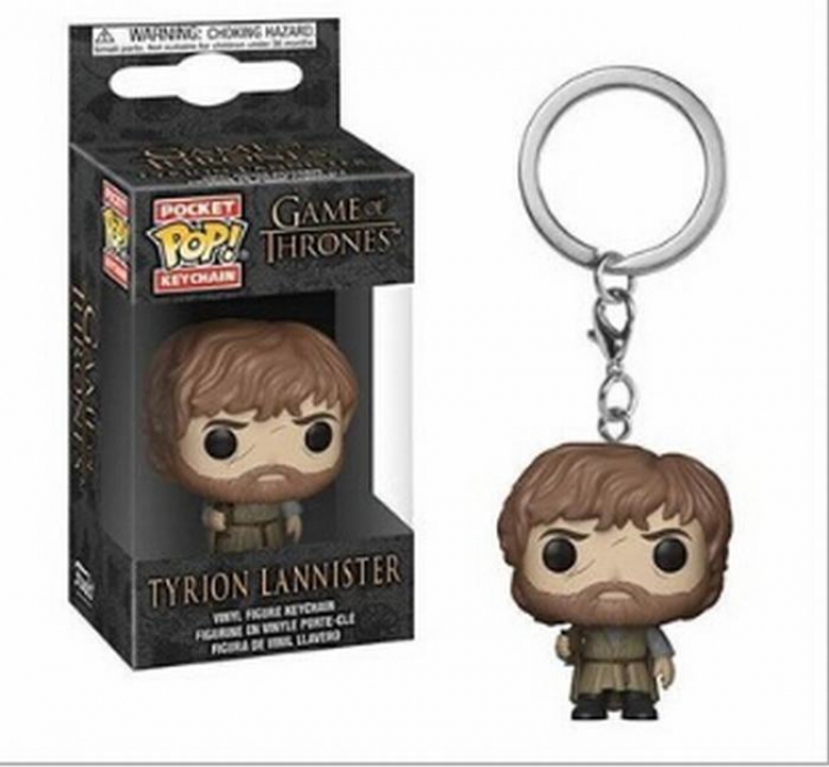 Game of Thrones FUNKO POP Boxed Figure Keychain pendant 4CM Style B