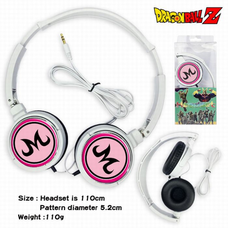 DRAGON BALL Headset Head-mounted Earphone Headphone 110G Style 05