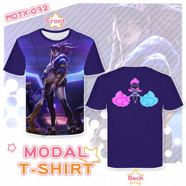 League of Legends Full color modal T-shirt short sleeve XS-5XL MDTX032