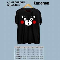 Kumamon Printed round neck sho...