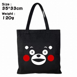 Kumamon Canvas shopping bag sh...