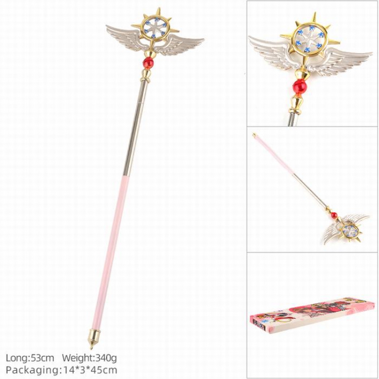 Card Captor Sakura COSPLAY props toy weapon 53CM 340G