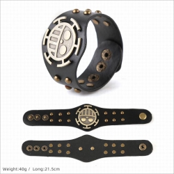 One Piece Punk Leather bracele...