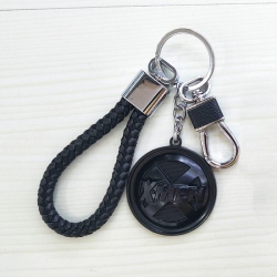 X-Men Black rope Keychain pend...