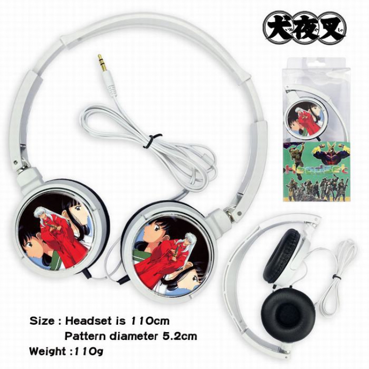 Inuyasha Headset Head-mounted Earphone Headphone 110G