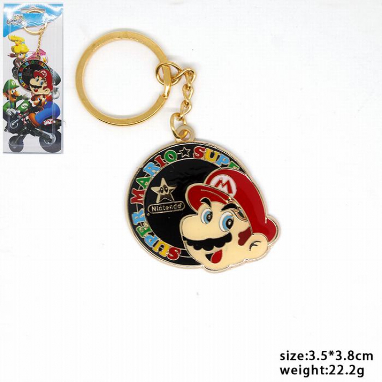 Super Mario Key Chain 3.5X3.8CM 22.2G