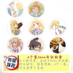 Your Lie in April-2 Brooch Pri...