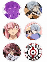 Mirai Nikki-1 Anime tinplate b...