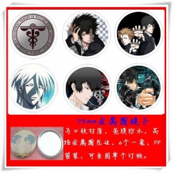 Psycho-Pass Mirror 75mm 6 pcs