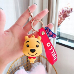 Cartoon Pooh Keychain pendant ...